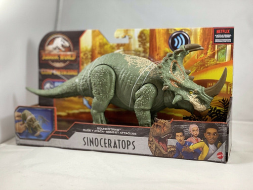 Imagen 6 de 10 de Jurassic World Sinoceratops Ataque Sonoro Primal Attack @@
