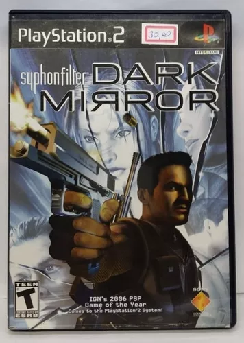 Jogo ps2 syphonfilter dark mirror - midia fisica - SONY - Outros