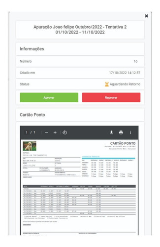 Relógio De Ponto + Software De Ponto Secullum Web + App