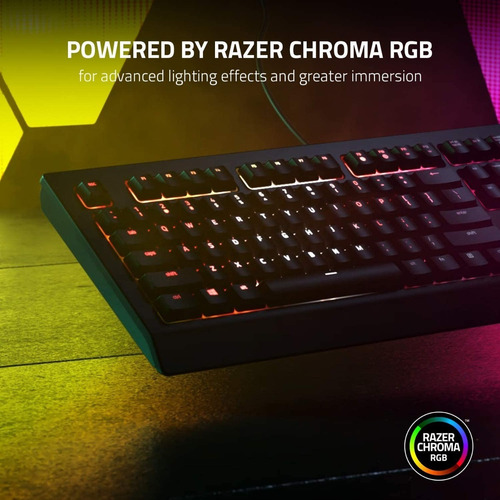 Imagen 5 de 11 de Teclado gamer Razer Cynosa V2 QWERTY español color negro con luz RGB
