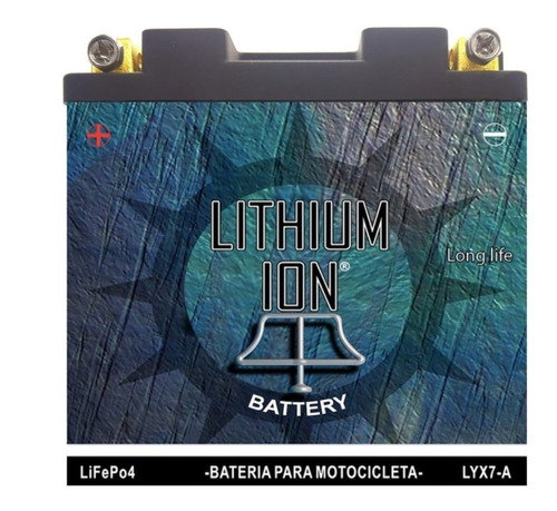 Bateria Lithium Ion Lyx7-a Reemplaza A Ytx7a- 12n7