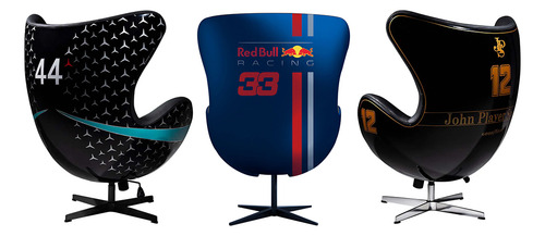 Conjunto 3 Poltronas Hamilton Nº44/lotus 12/rb Nº 33