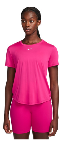 Polera Nike Drifit One Mujer Rosado