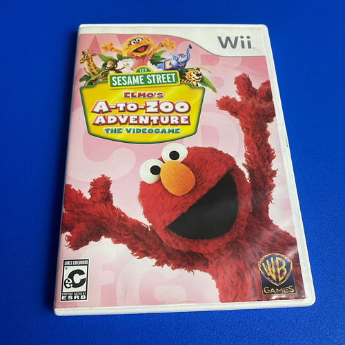 Elmo's A-to-zoo Adventure Wii Nintendo Original
