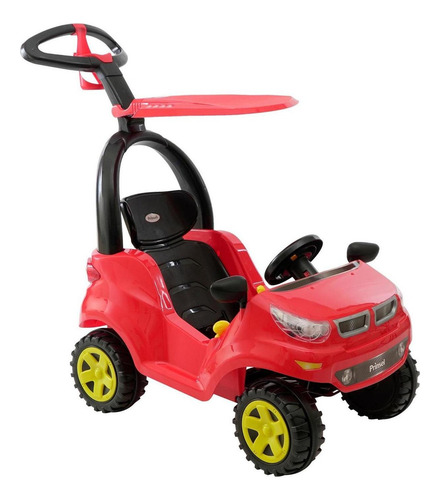 Montable Push Car Prinsel Adventure Rojo Rojo