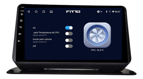 Central Multimidia Citroen C3 13/19 Android 14 Carplay 64gb