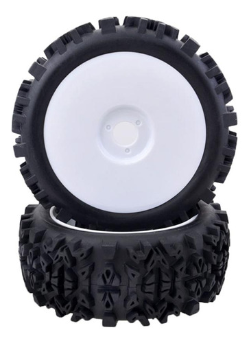 4 Peças De Pneus E Rodas 1/8, Cubo Hexagonal De 17 Mm, Inser