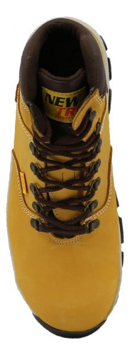 Botas New Trs Con Casquillo Nobuck Miel Seguridad Industrial