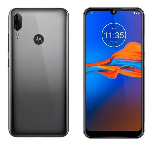 Moto E6 Plus 32 GB polished graphite 2 GB RAM - Aceptable (Reacondicionado)