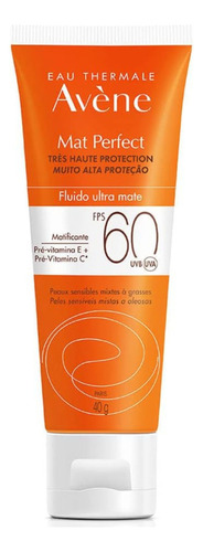 Protetor Solar Mat Perfect Fluido Ultramate Fps 60 40g Avène