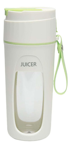 Batidora Portátil Exprimidor Vaso 340 Ml Licuadoras Verde