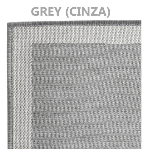 Tapete 50x70 Passadeira 50x180 Grey Emborrachado Kacyumara Comprimento 180 Cm Cor Kit 2 Tapetes 50x70 50x180 Grey Desenho Do Tecido Multi Square Largura 50 Cm