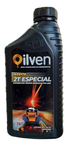 Aceite Oilven 2t Especialpara Motores A Gasolina 2t