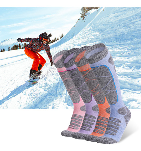 Calcetines Deportivos Para Mujer, Calcetines De Esquí, Calce
