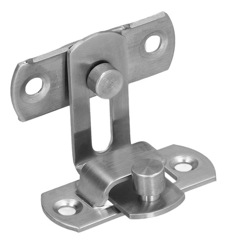 Fechos De Porta Em Ângulo Reto, 4 Conjuntos Flip Sliding Sil