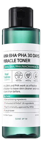 Some By Mi-tónico Aha, Bha, Pha 30 Days Miracle Toner 150 Ml