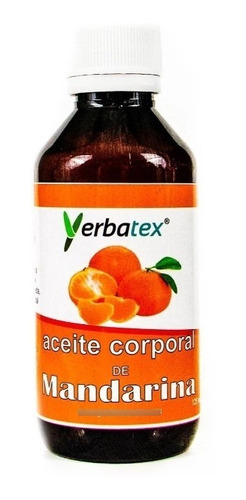 Aceite Corporal Con Extracto De Mandarina 125 Ml