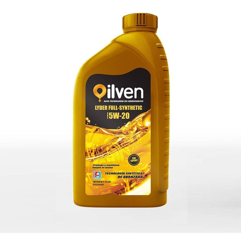 Aceite Lyder Full Synthetic 5w20 Oilven 946ml 