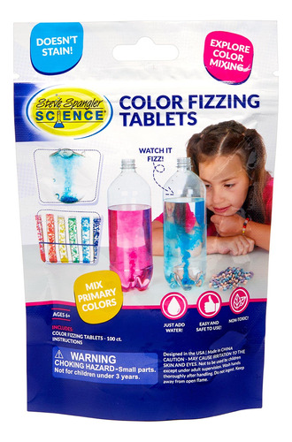 Steve Spangler Science - Wtin -100 Color Fizzers, 100 Tablet