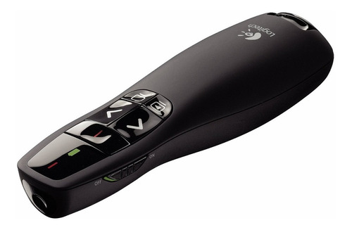 Imagen 2 de 6 de Puntero Presentador Laser Wireless R400 Logitech Mini Royal