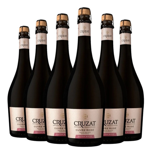 Espumante Cruzat Cuvée Rosé Extra Brut Caja X 6 X 750ml.