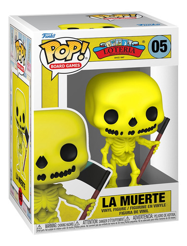 Funko Pop Board Games Loteria Don Clemente La Muerte #05