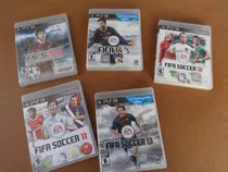 Comprar Lote 5  Video Juegos Fifa Soccer Messi Pes Ps3 Futbol