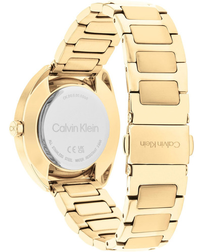 Reloj Calvin Klein 25200276 Dorado Dorado Blanco