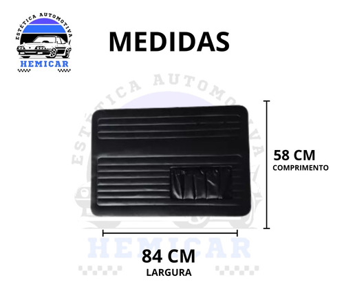 Forro Porta Dianteira Fusca 59/77 Com Bolsa