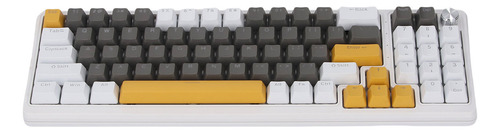 Teclado Usb Para Jogos Com Fio Mecânico De 78 Teclas Rgb Ret