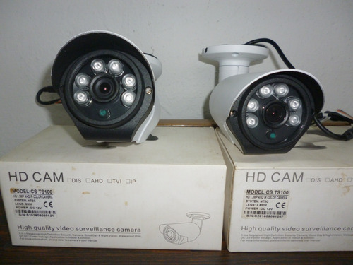 2 Camaras Hd Cam Modelo Csts 100 Indoor -outdoor-bs.4.000.00