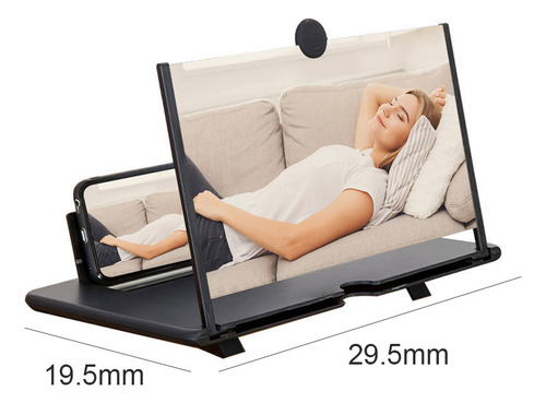 Soporte Móvil Para Amplificador De Pantalla De Teléfono 3d D