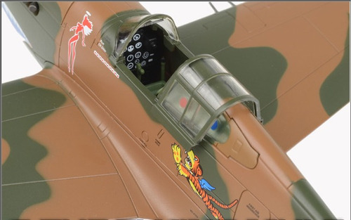 1/48 P-40 Warhawk Flying Tigers Diecast Hobby Master Ha9204
