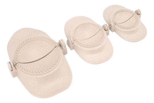 - Molde Para Empanadas De Paja De Trigo, 3 Piezas