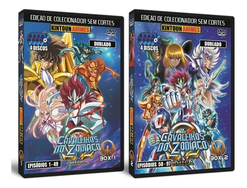 Dvd Cavaleiros Do Zodíaco Zodiaco Saint Seiya Dublado Full