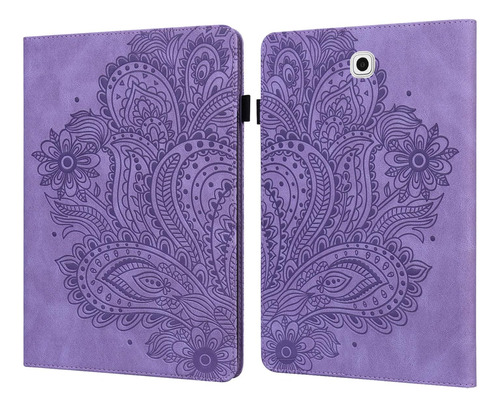 Funda Para Samsung Galaxy Tab S2 - Morada/mandala