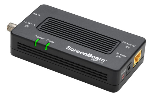 Adaptador De Rede Screenbeam Moca 2.5 Ecb6250s02 Preto
