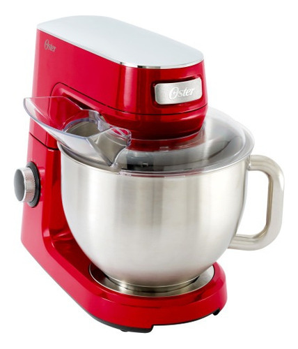 Oster® Batidora Planetaria,10 Velocidades,tazón De Acero Rojo Rojo