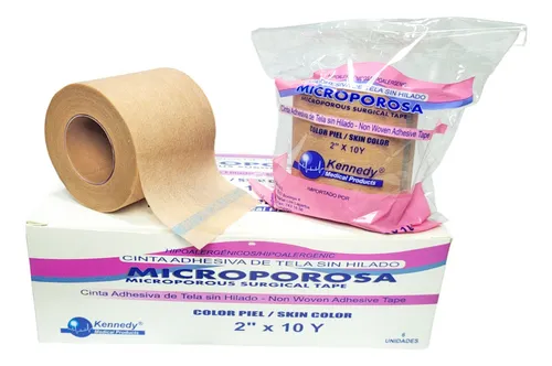 Esparadrapo Micropore Cinta Color Piel 2x10 Yds - Caja X6 R