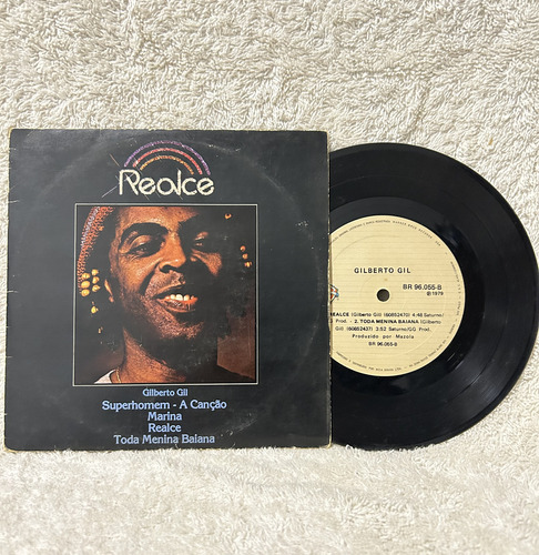 Compacto - Gilberto Gil - Realce (1979) - Mpb (Usado)