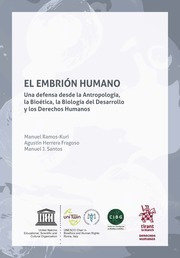 El Embrión Humano Una Defensa Desde La Antropología, La S De