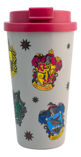 Vaso Para Cafe Con Tapa Minnie, Harry Potter, Stitch 500 Ml