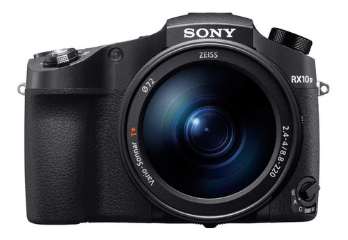 Imagen 1 de 6 de Sony DSC-RX RX10 IV DSC-RX10M4 compacta color negro