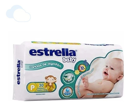 Estrella Baby Pañal Pequeño X 30 Unid
