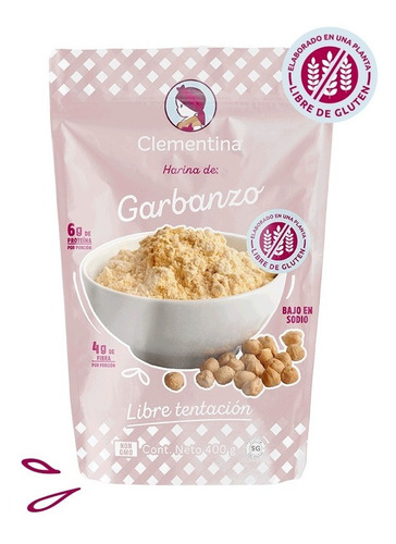 Imagen 1 de 4 de Harina Sin Gluten De Garbanza