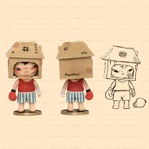 Pop Mart Hirono - Figuras De Caja Ciega The Other One,1pz