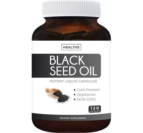 Black Seed Oil - Aceite De Comino - 120cap - Healths Harmony