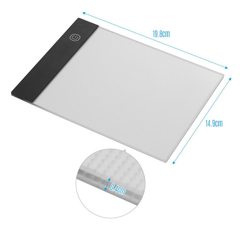 Led A5 Gráfico De La Tableta De Luz De La Almohadilla Digit
