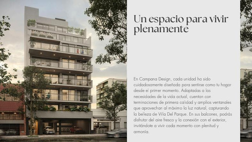 Departamentos en venta en villa del parque - Campana Design