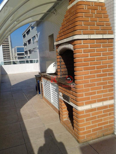 Apartamento Com 1 Dormitório À Venda, 52 M² Por R$ 330.000,00 - Vila Matias - Santos/sp - Ap10321